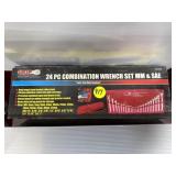 24 Pc. Combination Wrench Set SAE & Metric