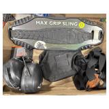 Max Grip Sling, Ear Muffs, BINO System