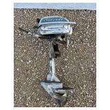 Evinrude Sportsman Outboard Motor - Turns Free