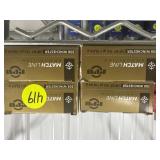 Matchline 308 Win. 4 Boxes