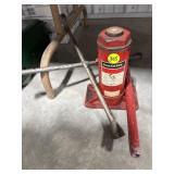 Bottle Jack & 4 Way Wrench