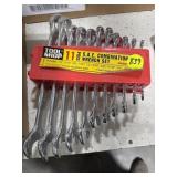 Tool Shop SAE Combination Wrench Set NEW