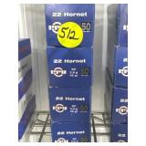 22 Hornet - 4 Boxes