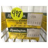 Remington 308 Win. - 2 Boxes