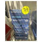 Rifle Line 308 Win. - 5 Boxes 110rds total