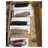 Pocket Knives (6) NEW