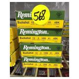 Remington 12ga 3" #4 Buck - 4 Boxes