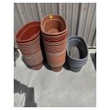Oblong Plastic Planters