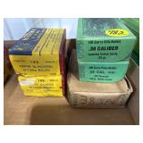38 Cal. Bullets Each Box Almost Full