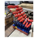 Pittsburg 18pc Long T Handle Hex Keys
