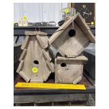 3 Bird Houses