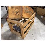 Bartlette Pear Crate & Cantaloupe Crate