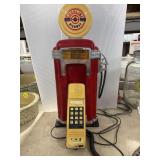 Gasoline Highway Phone-hand set is cracked/damaged
