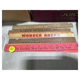 Folding Yard Sticks/Rulers w/ Advertising