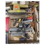 Finish Sander, Screw Drivers & Misc