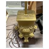 Lamp Made from a Water Meter