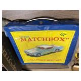 Match Box Cars in a Case