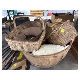 Baskets, Pillow & Draft Stopper