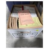 Box of Button Bulletins