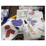 Embroidered & Appliqued Dish Towels