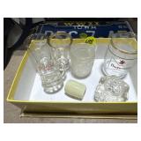 Budweiser Glass & Shot Glasses