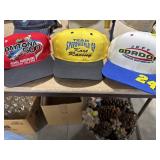 3 Nascar Caps