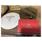 UPS Cap, Frisbee & Tool Kit