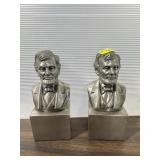 Pair of Lincoln Book Ends