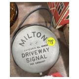 Milton Driveway Signal