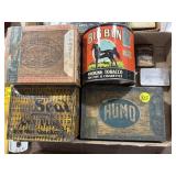 Tobacco Tins & Cigar Boxes