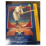 Metal Baseball Sign (Tyrus (Ty) Raymond Cobb