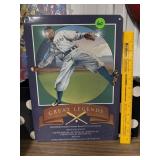 Metal Baseball Sign Dent (Cy) Young