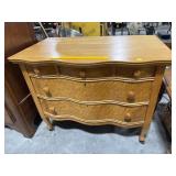 5 Drawer Birds Eye Maple Dresser
