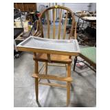 Wooden High Chair