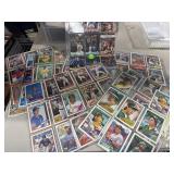 Baseball Cards in Protector Sheets