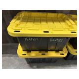 2- 12 Gallon Totes w/Lids