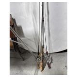 4 Steel Fishing Rods