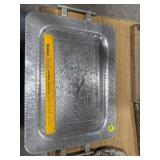Hammered Aluminum Tray