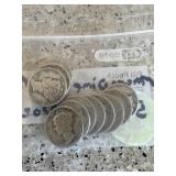 12 Mercury Dimes