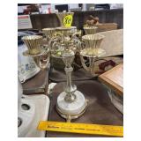 Candelabra w/Marble Base
