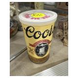 Coors Can w/6 T Shirts