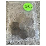 1964 40's & 50's Jefferson Nickels (10)