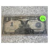 1899 Silver Certificate Dollar Bill