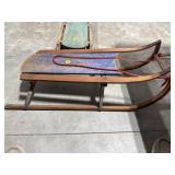 Antique Wooden Runner Sled