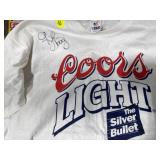 Kyle Petty Autographed -Coors XL T Shirt & other T