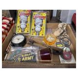 Light Bulbs, Yo Yo, ARMY Patches, Misc.
