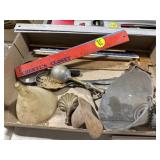 Funnels, Rulers, Shoe Form,