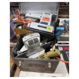 Finish Sander, Drill, Circular Saw in Metal Case