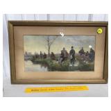 Men Fishing Print