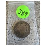 1900 Silver Half Dollar